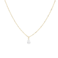 Collier CikOrefice Gioielli Femme in Or Diamante 0.25 Ct CKCOAUBR002N - CKCOAUBR002N
